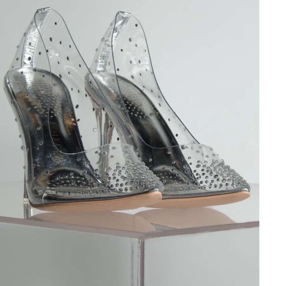 Size 9 rhinestone heel